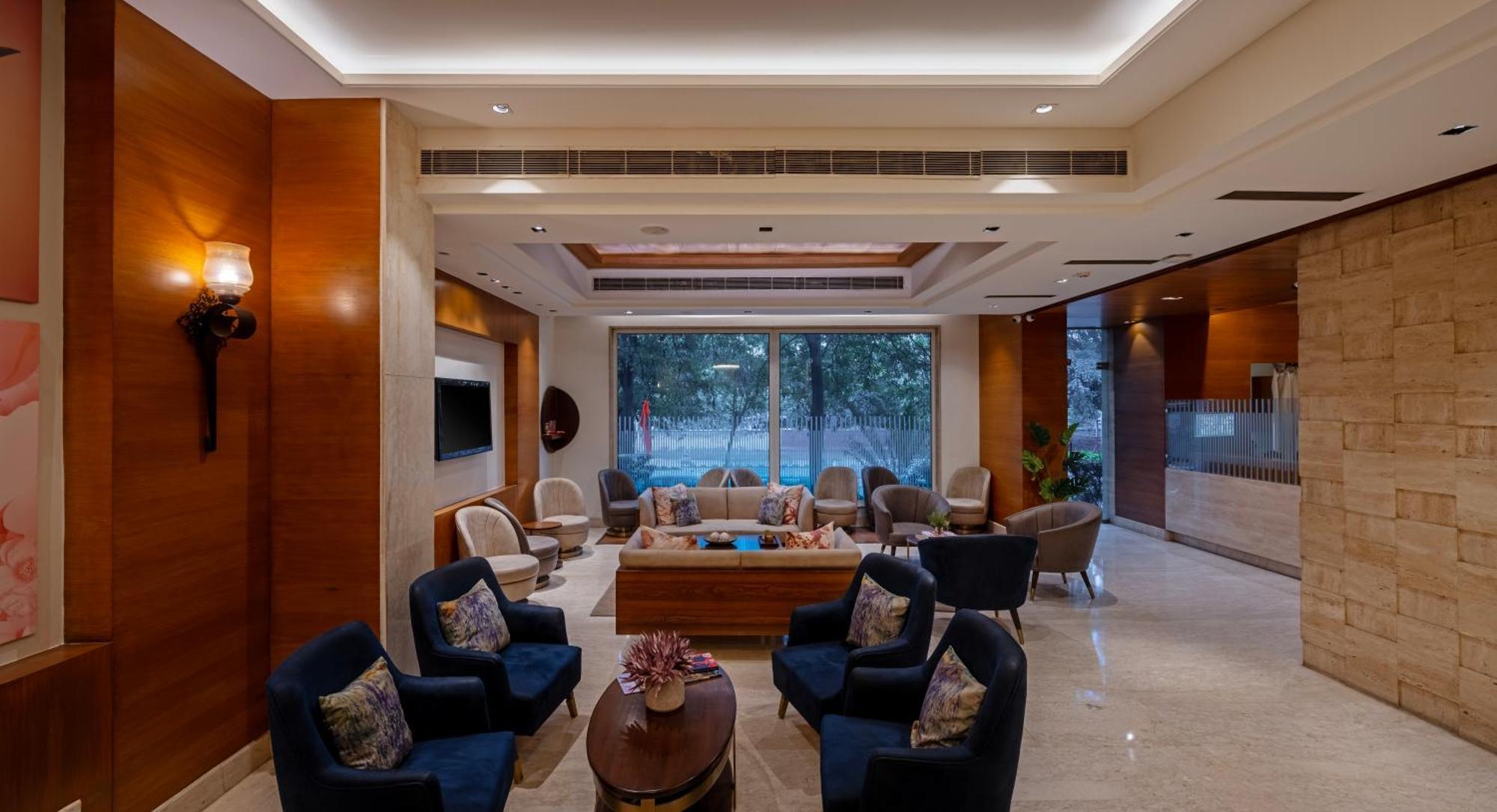 Hotel Saket 27 Új-Delhi Kültér fotó